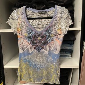 Angels & Diamond Top